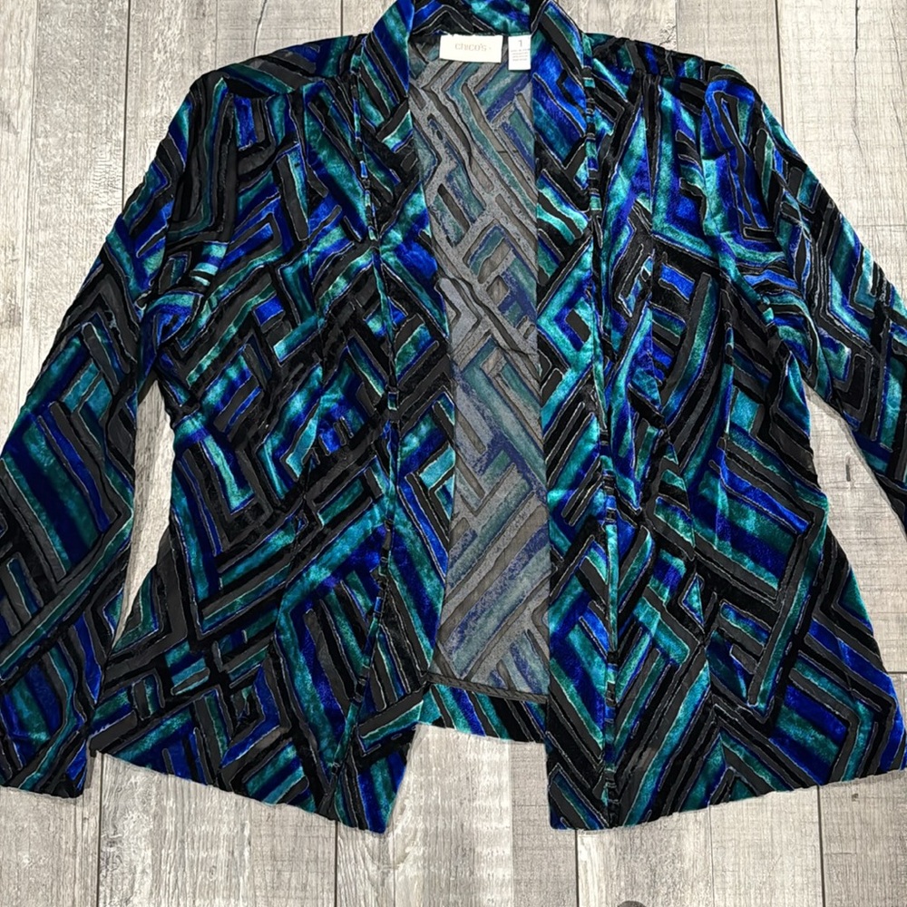 Chico’s Statement Open Blazer - image 3